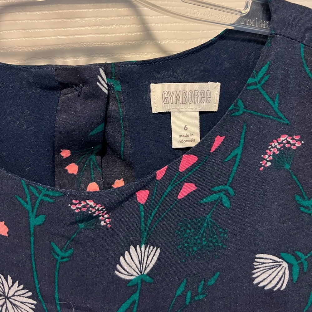 Gymboree, Floral Dress, Size 6 - Picture 3 of 4